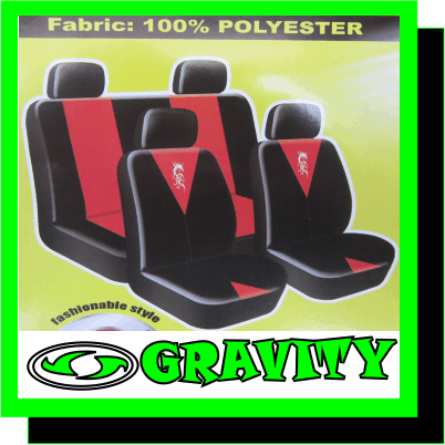 CAR SEAT COVERS CAR ACCESSORIES- GRAVITY AUDIO 0315072463